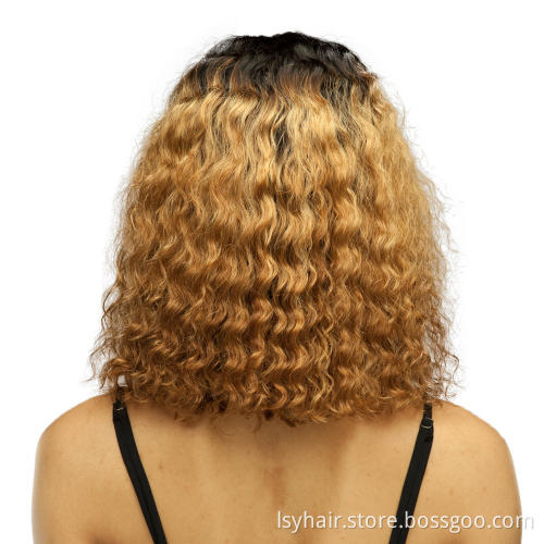 Wholesale Ombre Deep Curly Sangita  Brazilian Human  Hair In China, Human Hair Cheap Brazilian Hair Weave in Angola